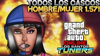 ACTUALIZADO SIN 2 CONSOLAS CONSEGUIR CASCOS COLORES  HOMBRE  MUJER  SAVE  GTA V ONLINE 157 [upl. by Cherry867]