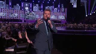 James Corden Shows What Its Like To Be At The GRAMMYs  60th GRAMMYs [upl. by Sikleb]