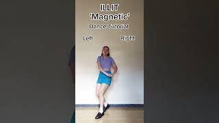 ILLIT  Magnetic Dance Tutorial illit magnetic kpop shorts [upl. by Zaccaria]