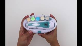 Electric Baby Nail File Tutorial by Pretty MiniMe [upl. by Vano]