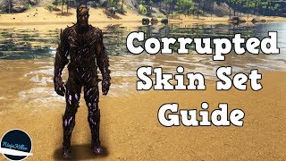 How to unlock all the Corrupted Skins Extinction Chronicles in Ark Survival Evolved Guide [upl. by Karlyn]