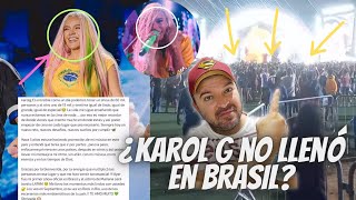 🔴 ¿FRACASÓ CONCIERTO DE KAROL G EN BRASIL [upl. by Viquelia]