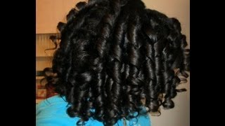 Curlformers on Relaxed Hair [upl. by Mancino]