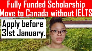 Relocate to Canada in 2024  Fully Funded Scholarships  Canada is Calling [upl. by Hersch406]