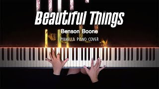 Benson Boone  Beautiful Things  Piano Cover by Pianella Piano [upl. by Skurnik598]