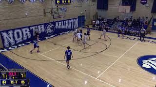 North Arlington vs Weehawken High School Boys Freshman Basketball [upl. by Niamert667]