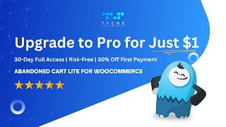 Upgrade Your WooCommerce Store with Abandoned Cart Pro for just 1 [upl. by Alletsyrc]