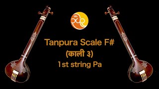 Tanpura Scale F  Kali 3  ‘Pa’ on 1st string  for Riyaz [upl. by Colton553]