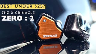 7Hz X Crinacle Zero 2 Review Vs Tangzu Waner  Best Audiophile iem under 25 or INR 2500 [upl. by Morril]