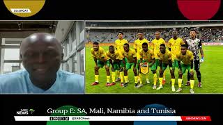 Bafana Bafana gears up in Stellenbosch camp for Africa Cup of Nations Marks Maponyane [upl. by Tivad]