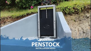 Fernco  Penstock Installation Video [upl. by Ahern330]