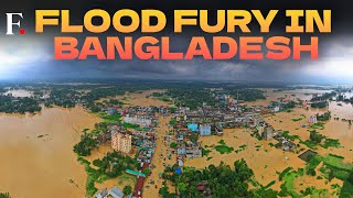 Watch Bangladesh Floods Kill 8 At least 2 Million Displaced Due to Heavy Rains in Northern Region [upl. by Sillaw309]