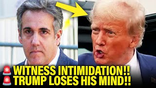 BELLIGERENT Trump SHOWS UP to ATTACK Michael Cohen at Trial [upl. by Emmalynne]