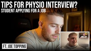 How to Prepare for a Physiotherapy Interview  Questions and Answers Ft Joe Topping Student [upl. by Querida190]