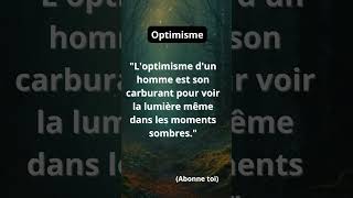 Loptimismeoptimisme motivation htrecitations citation guidance citationdujour [upl. by Julienne]