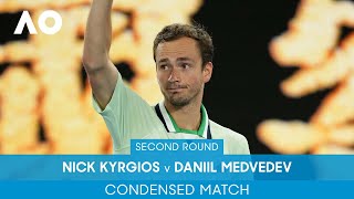 Nick Kyrgios v Daniil Medvedev Condensed Match 2R  Australian Open 2022 [upl. by Auqenahs]