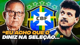 quotNÃO CONSIGO ENTENDERquot  GALVÃO ANALISA FERNANDO DINIZ NA SELEÇÃO [upl. by Zug287]