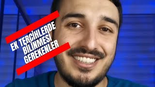 YKS  Ek tercihler nasıl yapılır Nelere dikkat edilmeli [upl. by Bendicty27]