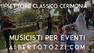 Musica per Matrimonio  Rito civile  simbolico  Violino con basi [upl. by Dowdell585]