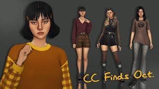 el mejor cc finds de octubre haul de contenido personalizado para los sims 4 2024 [upl. by Naasar8]