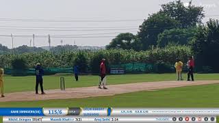 Live Cricket Match  Delhi Knight Sloggers vs Game SwingersGS  06Oct24 0734 AM 20 overs  Pion [upl. by Troc843]