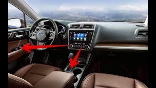 2018 Subaru Outback Interior  The Java Brown premium leather seats  ZUBER CAR [upl. by Ligriv]