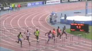 Reebok Grand Prix 2009 Mens 110 Hurdles [upl. by Nel]