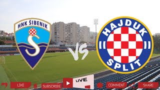 Šibenik  Hajduk Live  Stream by bet [upl. by Ennovart]