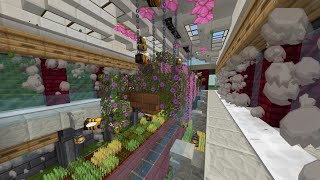 Making a Meadery Part 1 Apiary and Fermentation Room  Minecraft CMP 1211 [upl. by Grote]