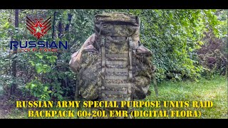 Russian Military Special Purpose Units Raid Backpack 6020L [upl. by Shippee]