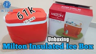 Milton 1 Insulated Ice Box  Super Chill Box  Chiller IceBox  Cold BoxOutdoor Use [upl. by Raskind497]