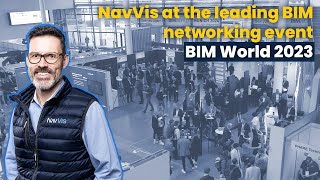 NavVis at the leading BIM networking event  BIM World 2023  Munich [upl. by Kiah]