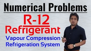 problems on r12 refrigerant  numerical problems on r12 refrigerant  r12 refrigerant ph chart [upl. by Sydney]