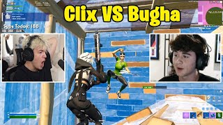 Clix VS Bugha 2v2 TOXIC Fights w EmadGG amp Lacy [upl. by Lucille507]