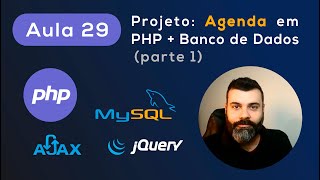 🔴 Aula 29  Agenda em PHP  Banco de Dados parte 1 [upl. by Eerb]