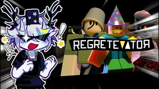 ROBLOX REGRETEVATOR FOR THE FIRST TIME [upl. by Googins]