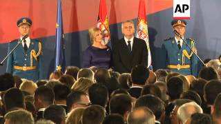 NIKOLIC FORMALLY INAUGURATED AS PRESIDENT [upl. by Leeke]