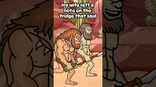 Funny Caveman Animation This isnt working 😢😂 funny punny dadjokes memes joke comedy [upl. by Hpsoj]