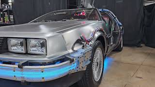 Delorean Time Machine at RetroCon 2024 [upl. by Rocco]