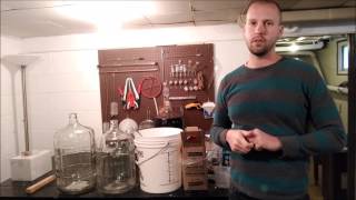 Minimum Equipment Needed to Make Wine from a Kit [upl. by Htebasile750]