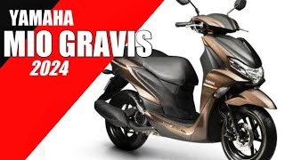 All NEW Yamaha MiO GRAVIS 125 2024 New Colors [upl. by Notserk137]