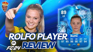 89 Fridolina Rolfö SBC Player Review 🔥 EA FC24 Ultimate Team [upl. by Ainuj]