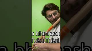 Raga bhinnashadaj alankar TukuTuku practiceflutemethodflutetutorial musicbestfluteforbeginners [upl. by Kinnie]