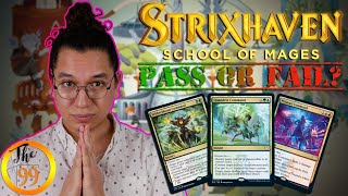 Strixhaven School of Mages Colleges  Pass or Fail Command Spells  MTG EDH cEDH Commander Review [upl. by Setsero]