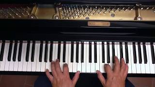 Tutorial piano y voz Pueblo mío José Feliciano [upl. by Nirrep]