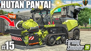 Cutting MAIZE SILAGE w THE BIGGEST HARVESTER in FS25  Farming Simulator 25  HUTAN PANTAI  Ep 15 [upl. by Onin]