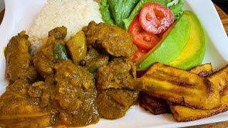 Tastiest Curry Chicken Jamaican Style 🇯🇲 [upl. by Ailed172]