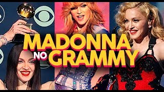 MADONNA no GRAMMY  Prêmios Indicações e Shows [upl. by Anikes]