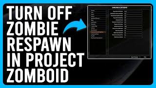 How to Turn Off Zombie Respawn in Project Zomboid StepbyStep [upl. by Hestia]