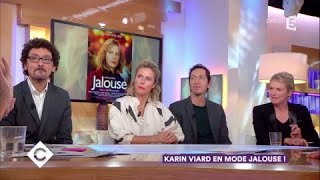 Karin Viard en mode jalouse   C Vous  07112017 [upl. by Onifled657]